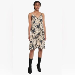 Bleached Floral Dress